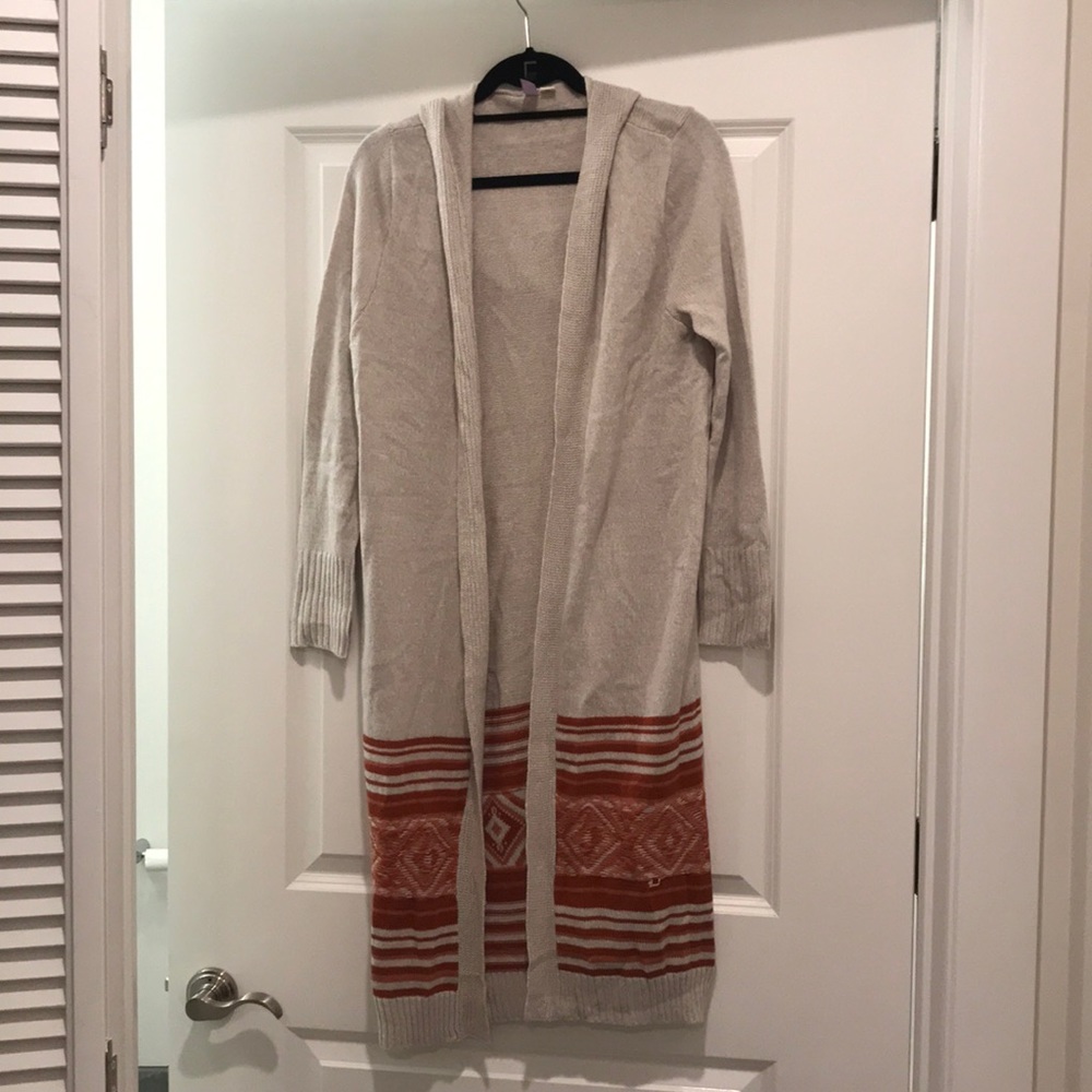 Long sweater / duster / shrug